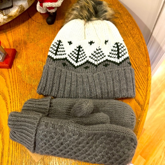 frazzledazzle Accessories - Mitten and hat set NWT